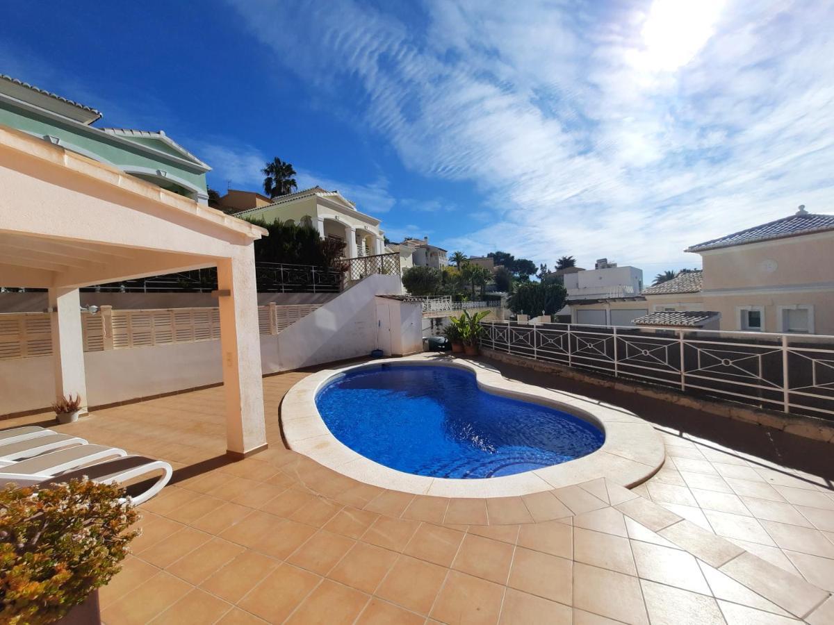Villa Con Piscina Privada Кальпе Экстерьер фото