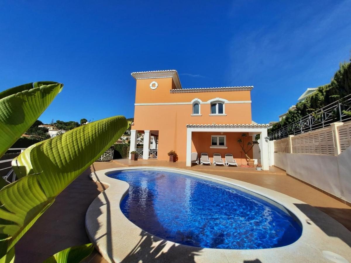 Villa Con Piscina Privada Кальпе Экстерьер фото